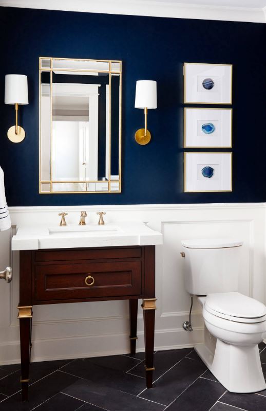 Half Bathroom Decor Ideas For Small Spaces-11
