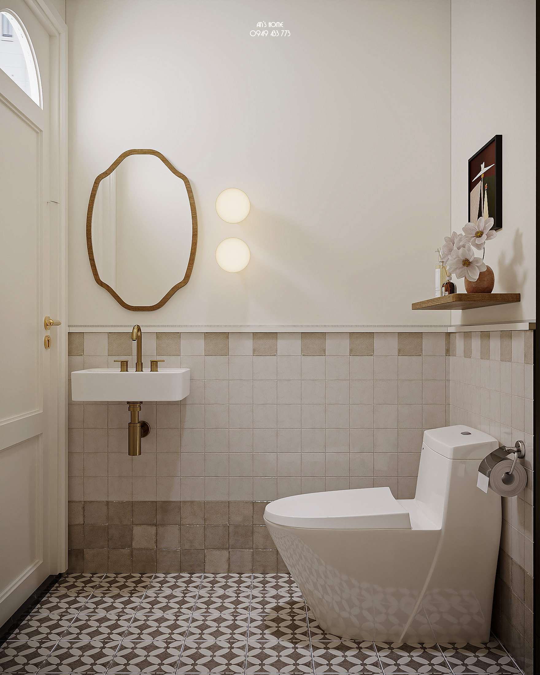 挑空别墅丨法国巴黎丨Pham Tu Uyen-24