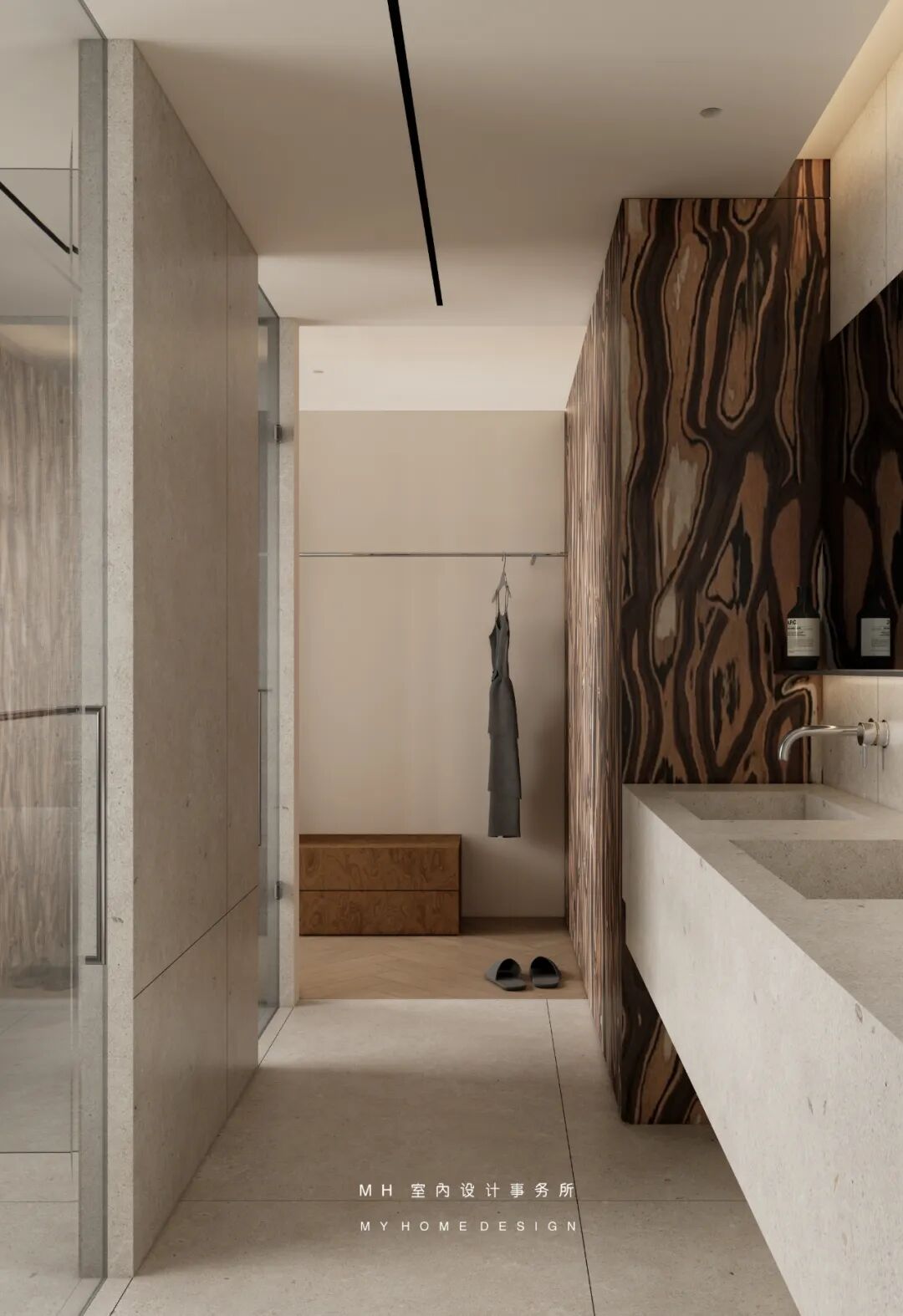 【首发】MH设计新作：自由·归属▏当代豪宅的极简艺术，让生活更有腔调-104