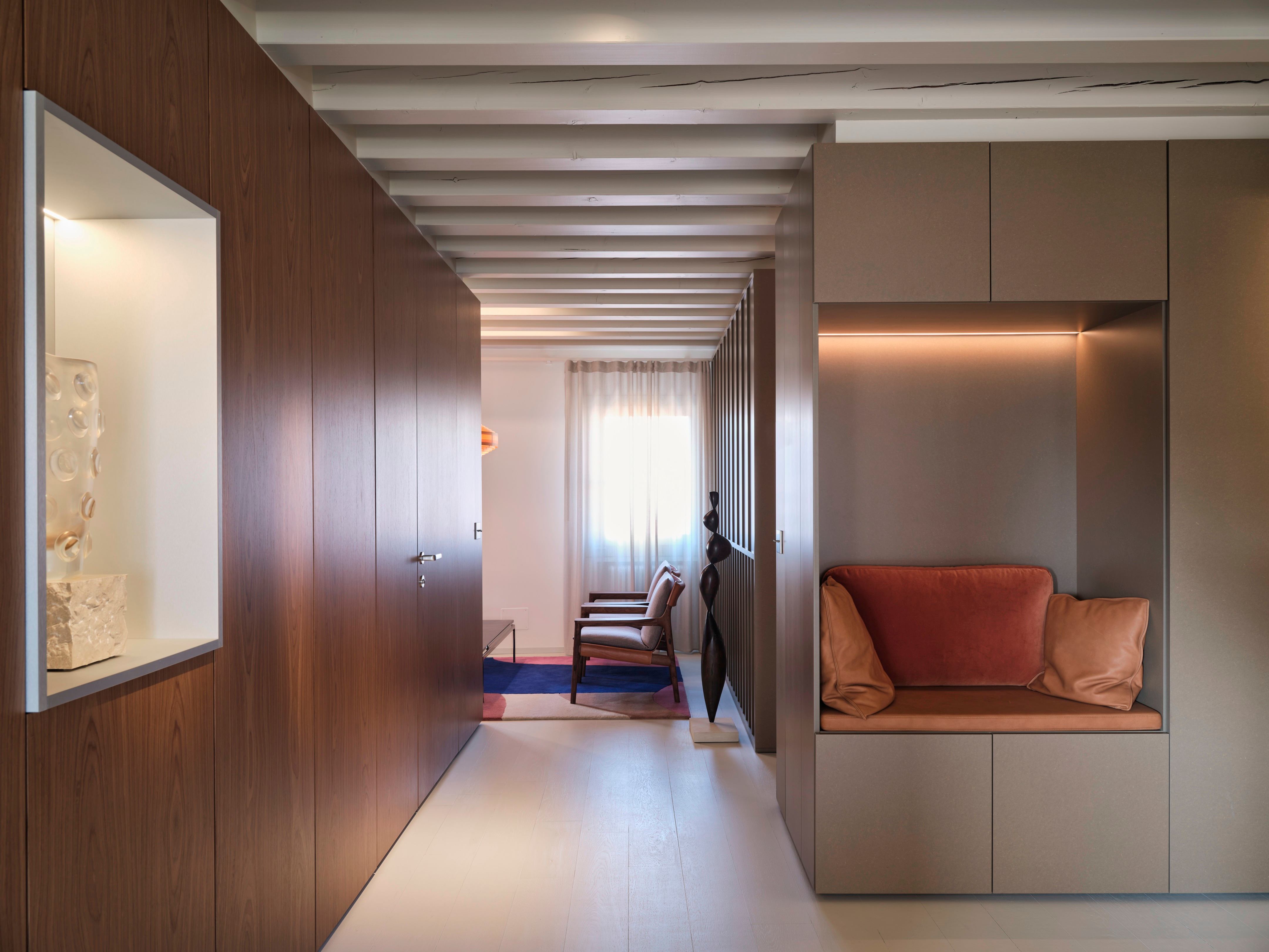 Ca’ Nichetto Frames Venetian Memory in a Two-Level Apartment-6