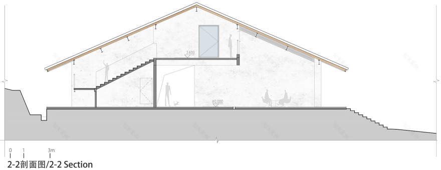 乐山东林村镇文化中心 | 传统与现代交融的乡村社交空间-114