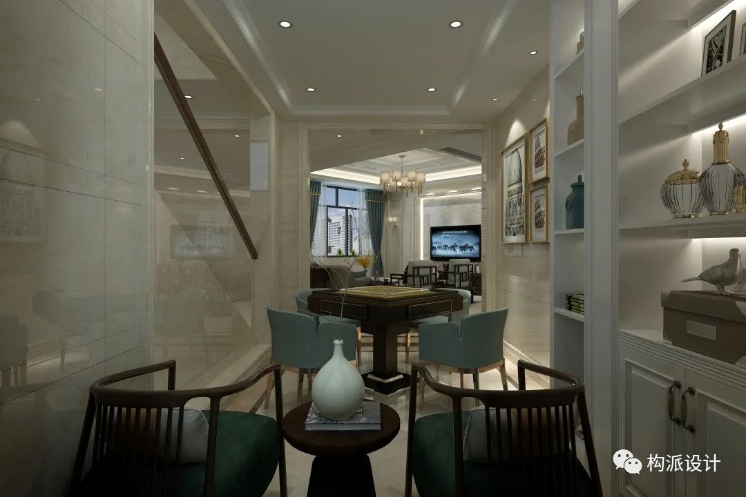 融合古典与现代的别墅设计-19