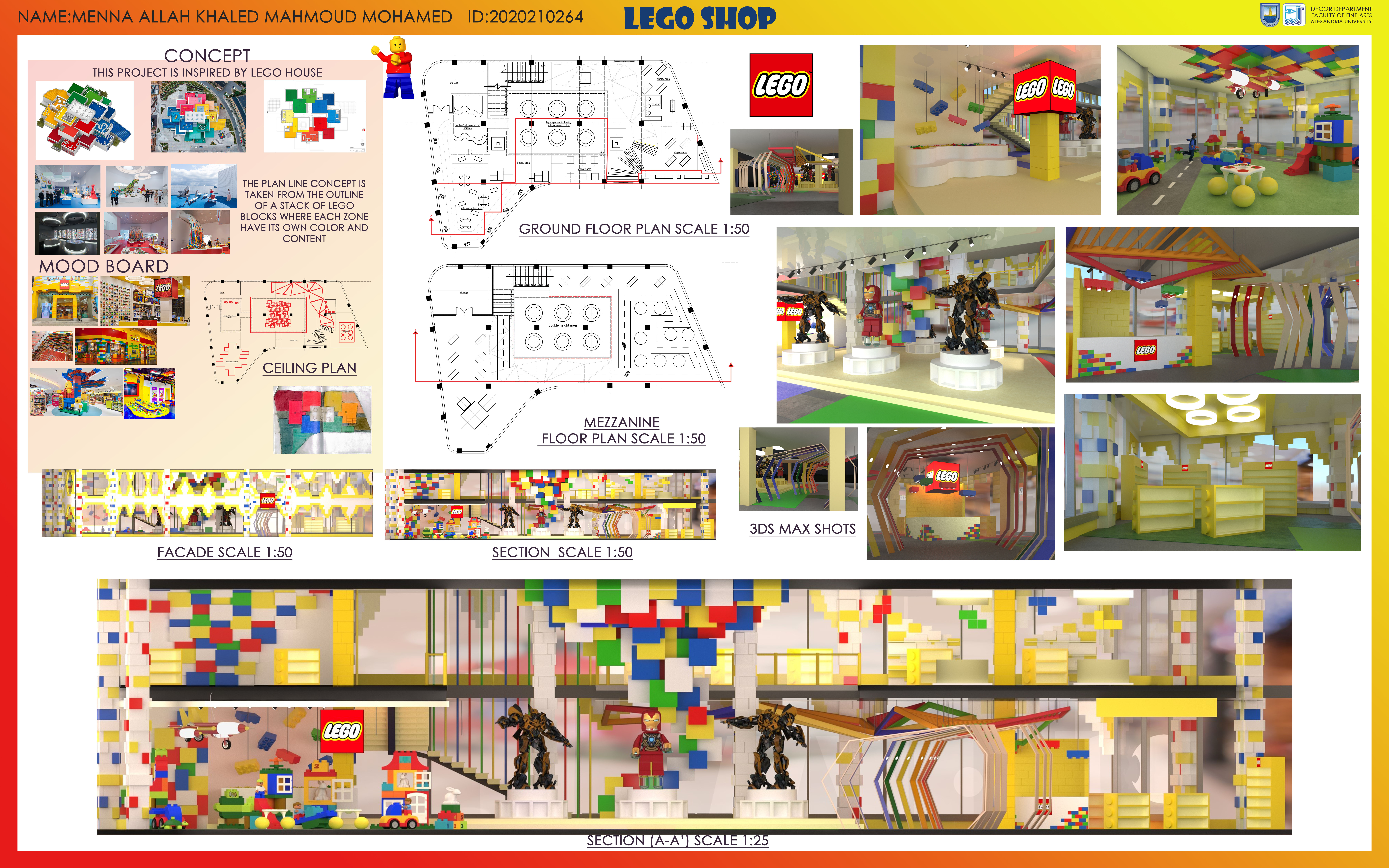 LEGO Shop Design project retail store-0