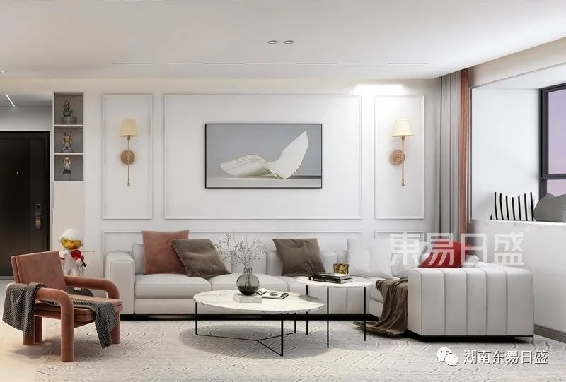 131㎡现代风格，一家五口的幸福感爆棚-1