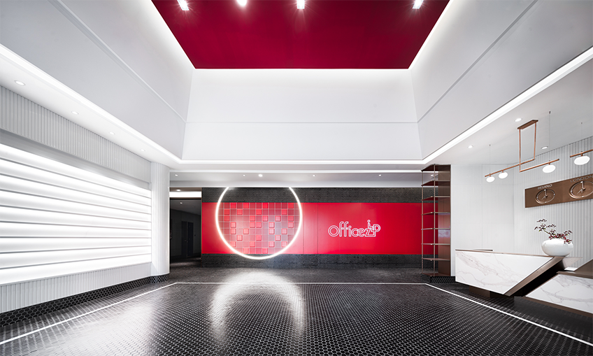 北京中海国际 OFFICEZIP | 国潮范的办公空间设计-11