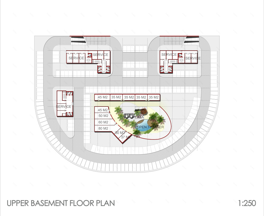THE NODE 办公大楼设计丨埃及开罗丨mohamedashraf-8