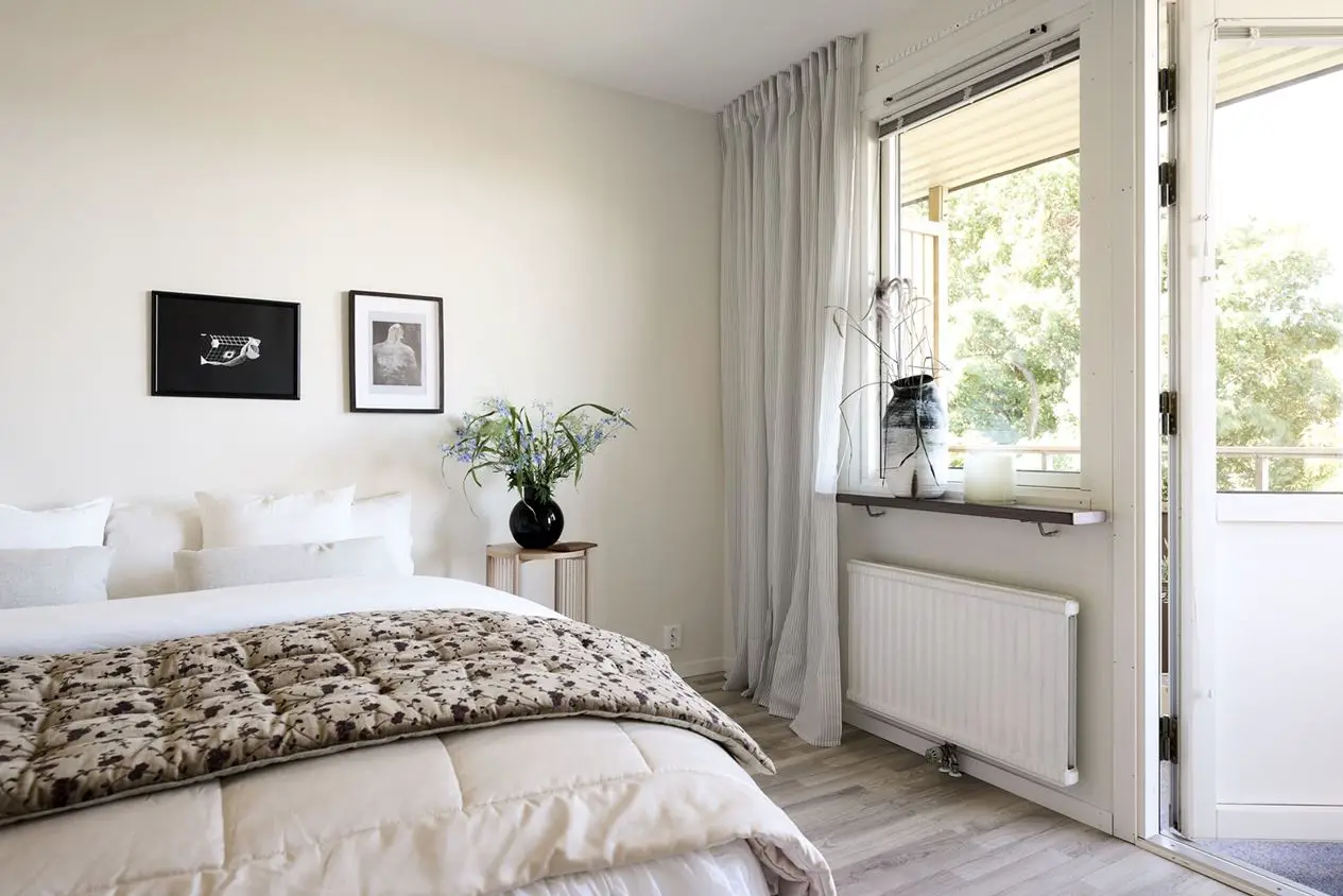 瑞典 63m2 一室公寓的极简之美-8