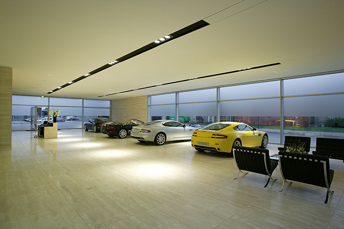 Aston Martin Düsseldorf 展厅新建项目丨德国杜塞尔多夫丨Döring Dahmen Joeressen Architekten-9