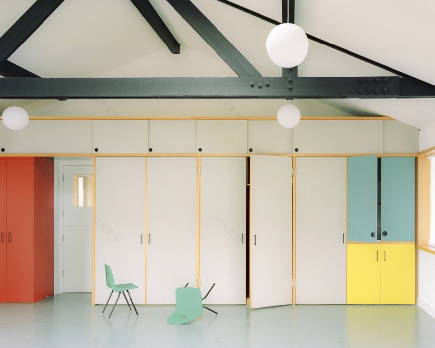 伦敦 Surrey Docks 城市农场建筑翻新,打造河畔“温室”教育空间-32