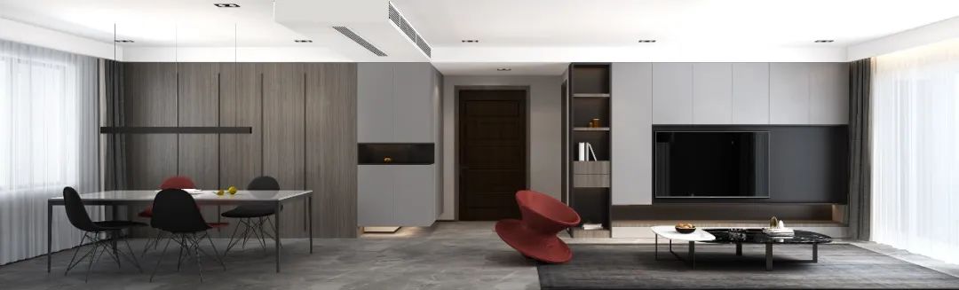 苏州玲珑湾 190 平私宅设计,金属元素与色彩点缀的个性空间-24