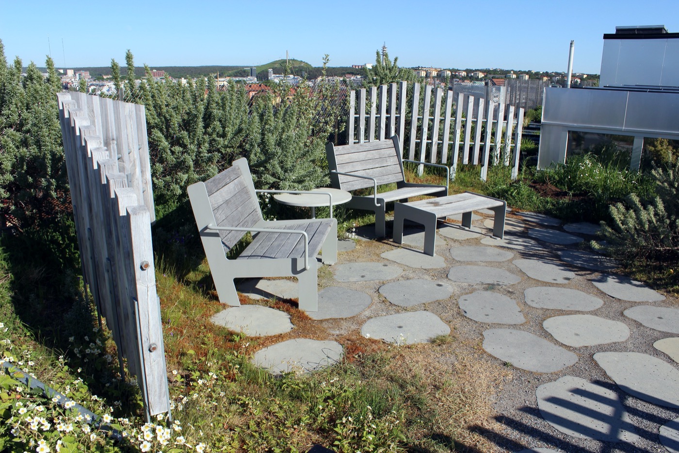 绿色屋顶花园丨Axeloth Arkitekter-11