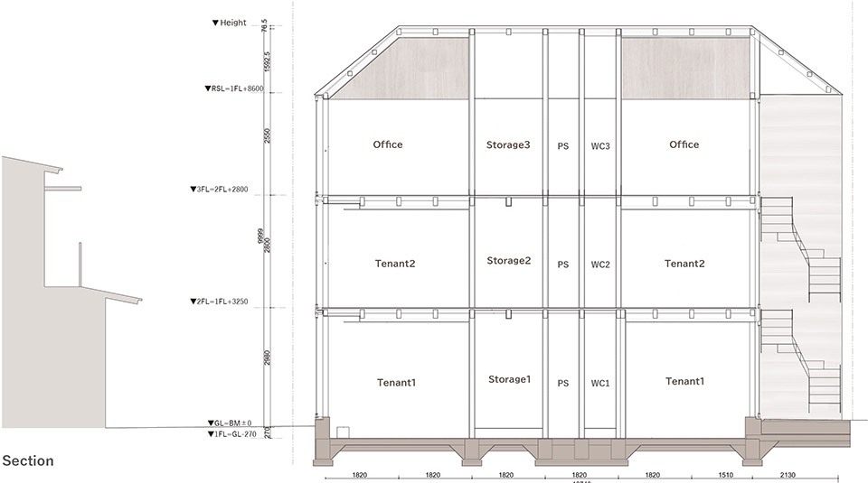 日本熊谷市“铅笔楼”丨Ono Architect Office-72