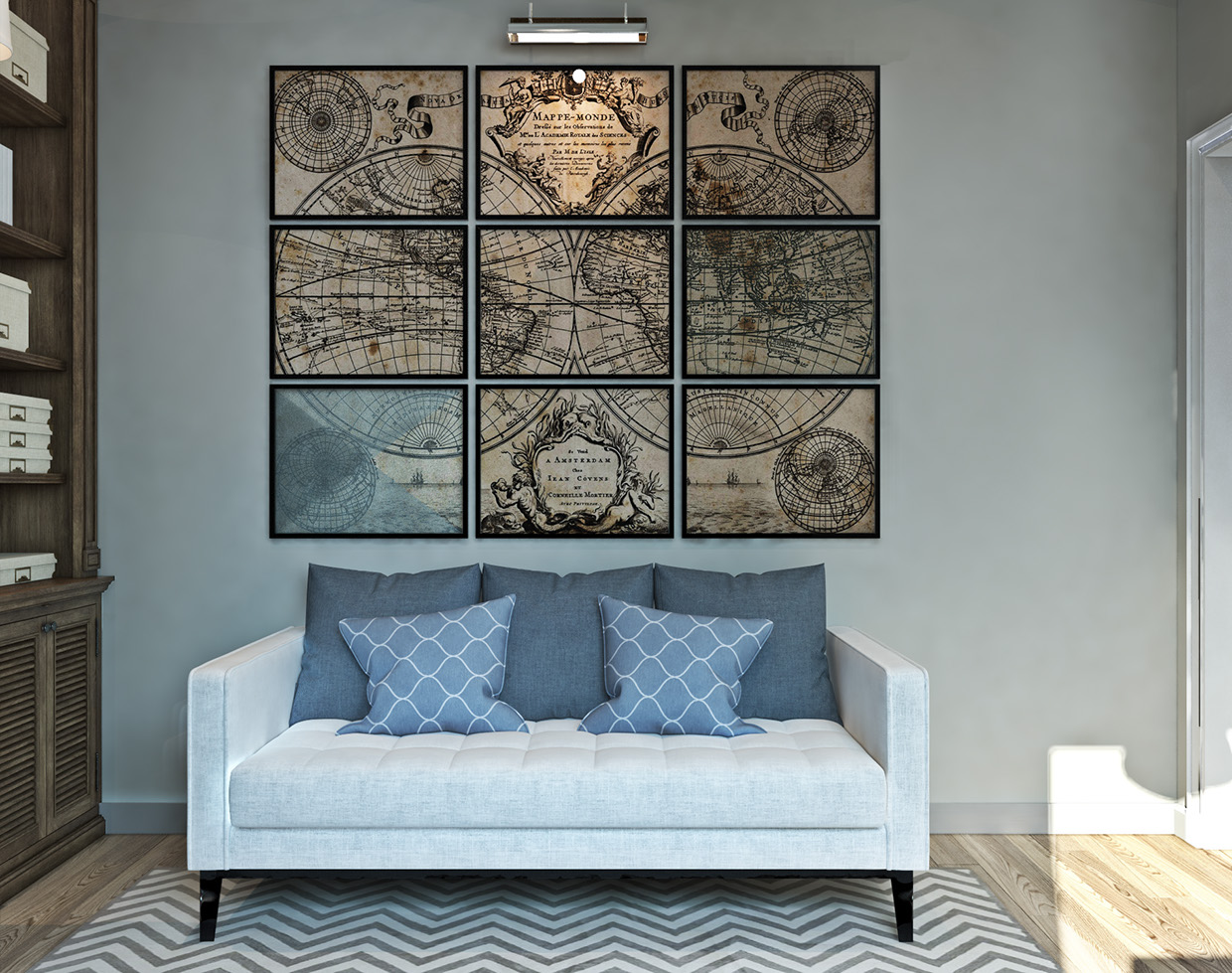 小工作室公寓的简约木质风格装饰设计-17