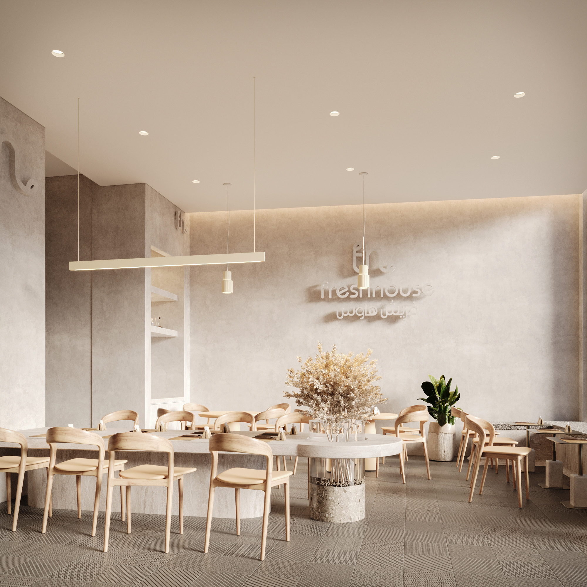 Fresh House 餐厅丨沙特阿拉伯利雅得-10
