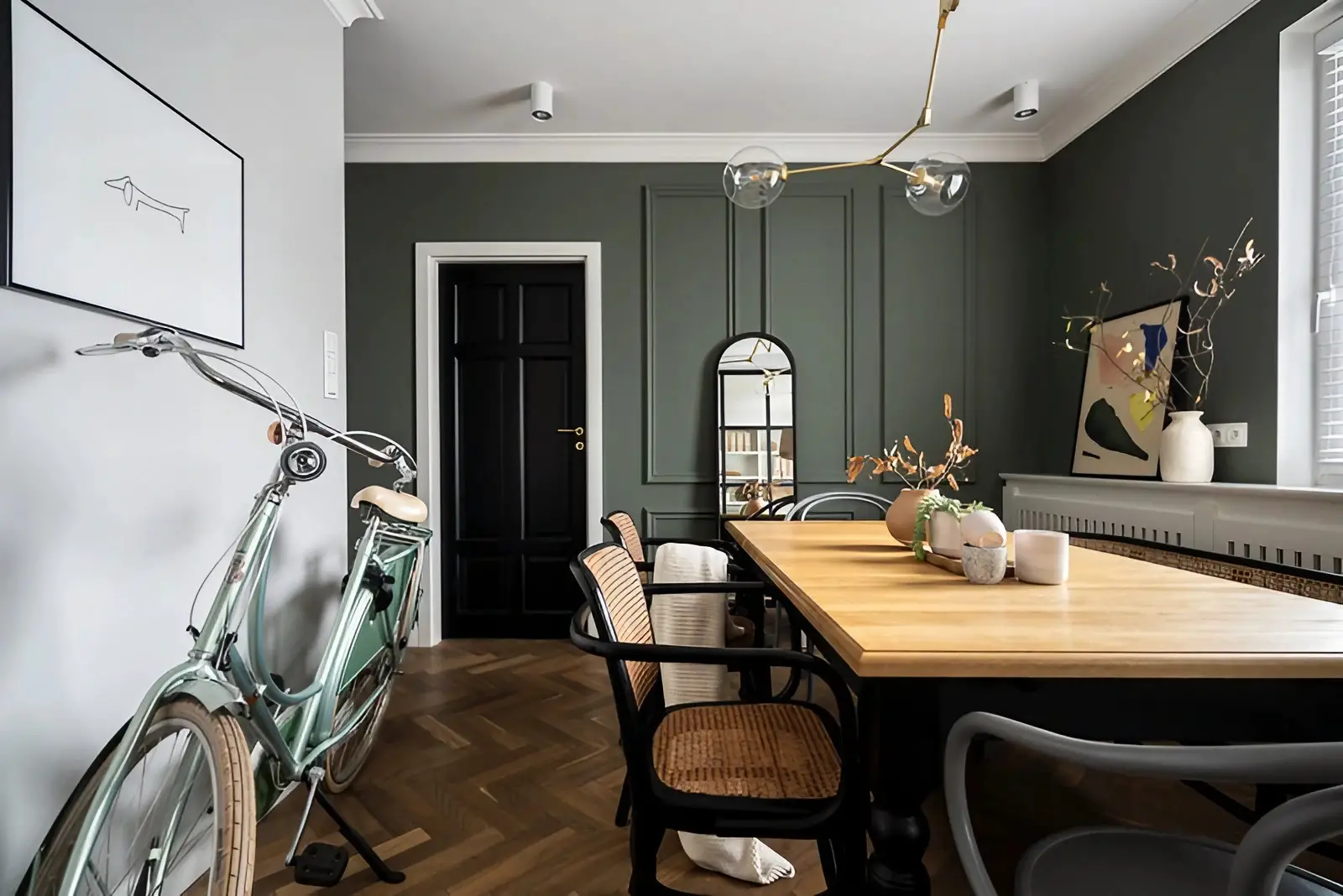 波兰夫妇的绿色 loft 梦想之家-3