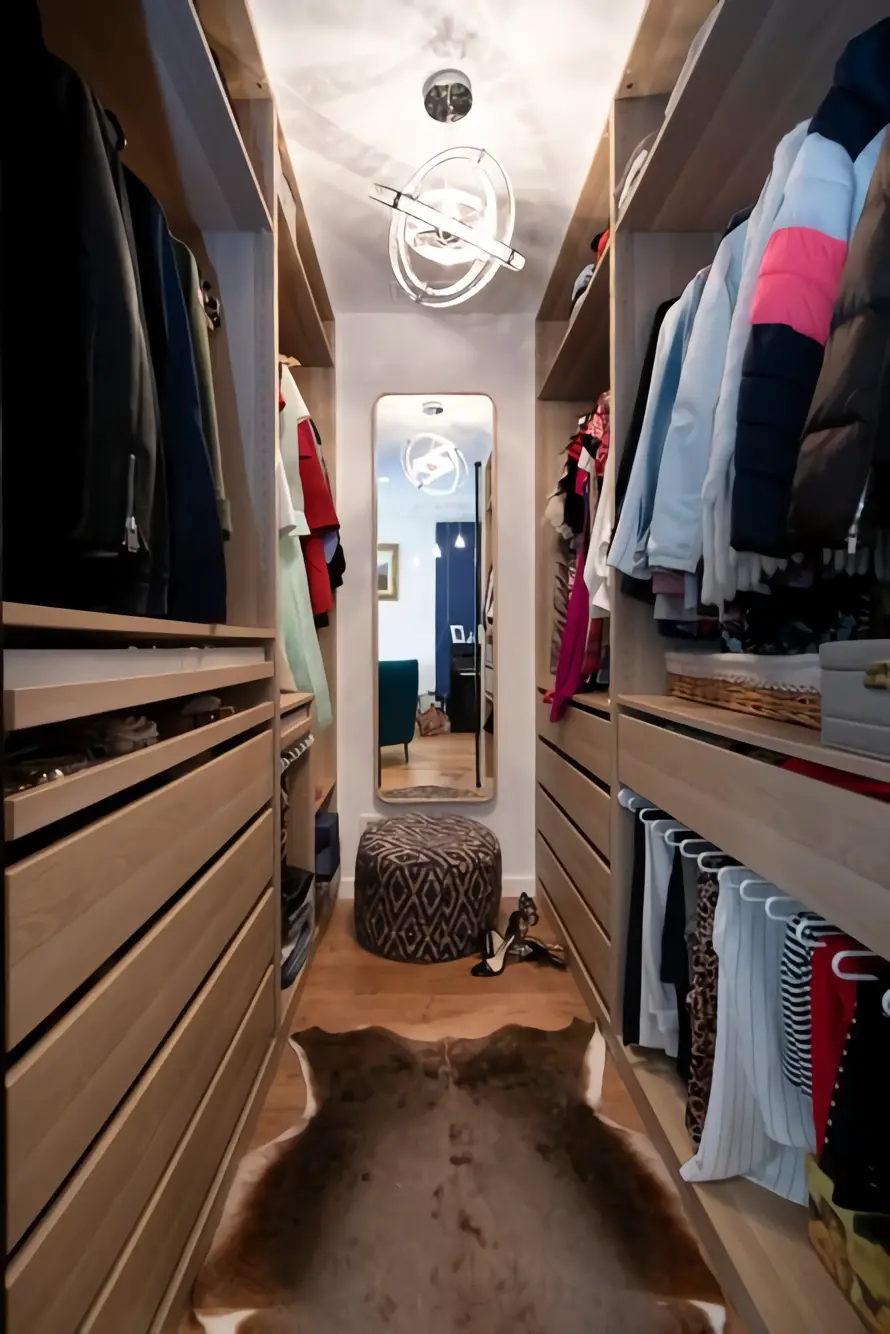 旋转电视打造活力空间 | 54m2 公寓的巧妙设计-21