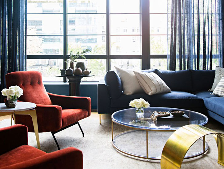 曼哈顿魅力黑金公寓-1