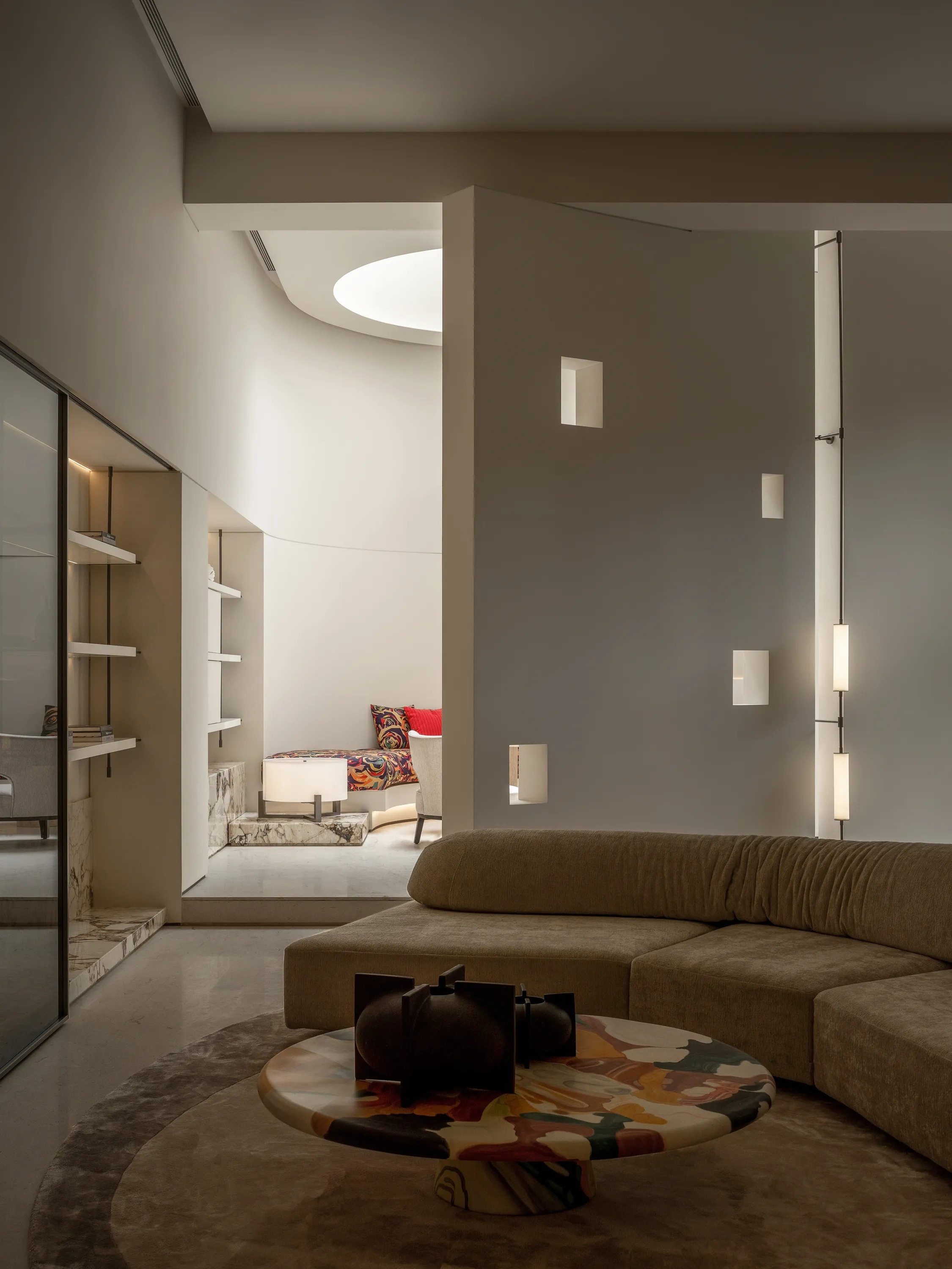 悦水岸·私宅丨中国重庆丨方案设计时间与物,软装设计le lee studio·楽里设计-15