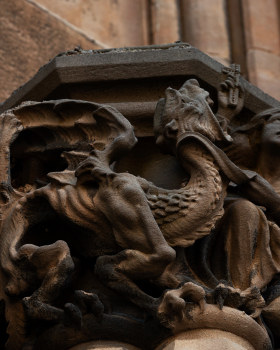 Capiteles catedral de Vitoria Parte 1