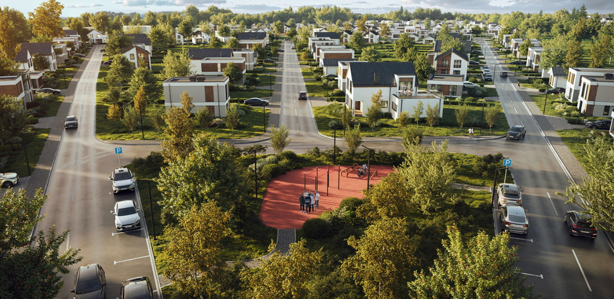 Corporate Housing Design-3D Rendering住宅建筑-6