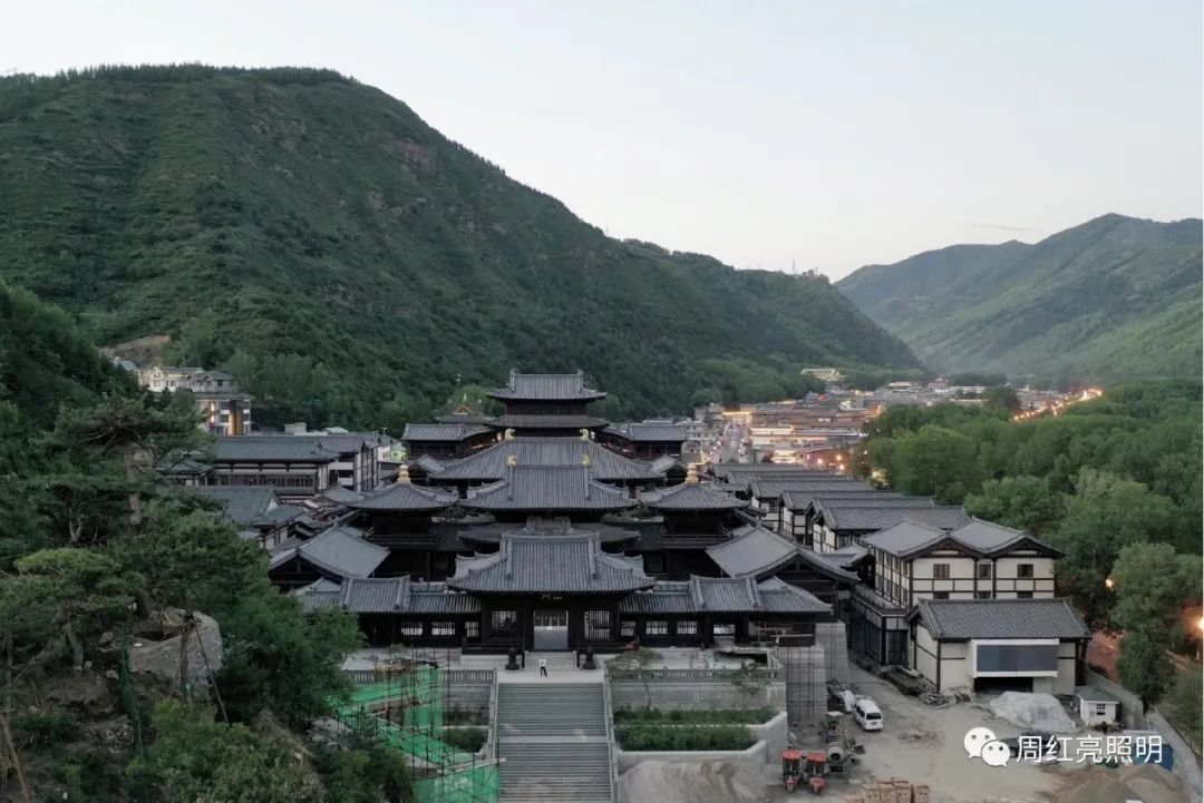 五台山真容寺照明设计丨中国山西丨北京周红亮照明设计有限公司-20