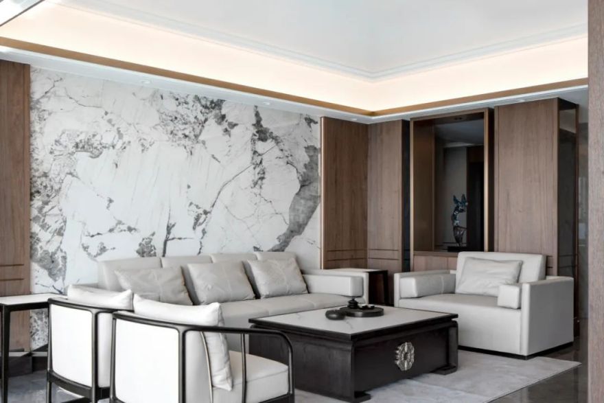 汕头新中式海景大平层丨中国汕头丨魏·设计空间事务所-17