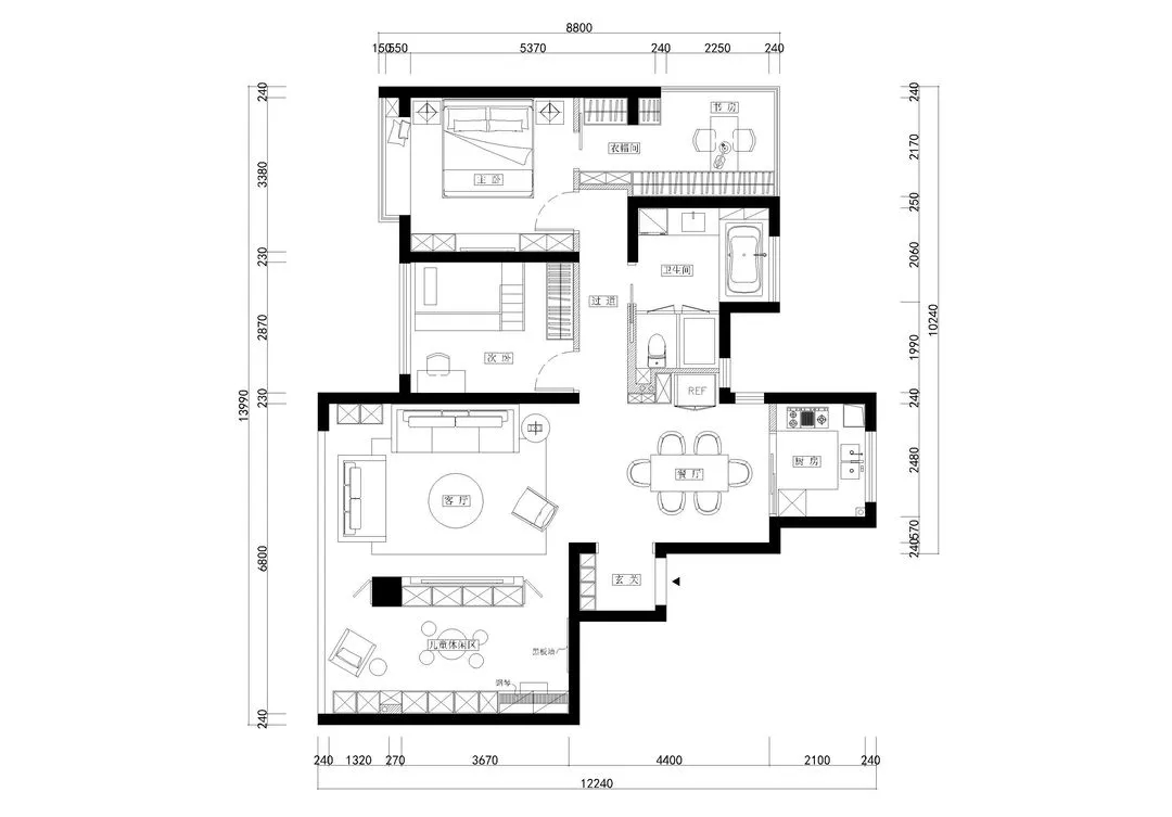 徐东 | 寻找黑与白之间的灰度，打造现代简约优雅家居-22