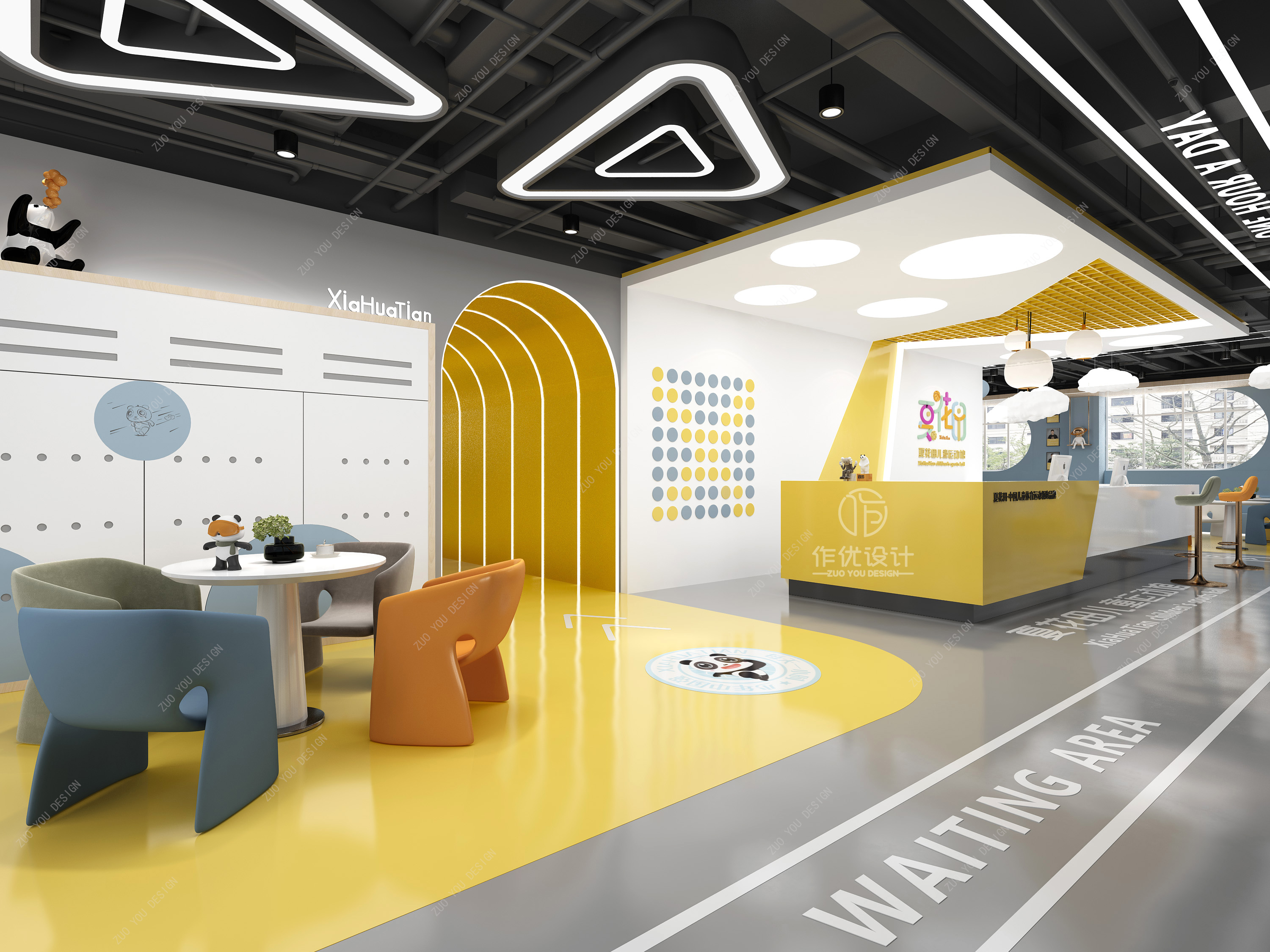 夏花田儿童运动馆丨中国茂名丨作优设计团队-6