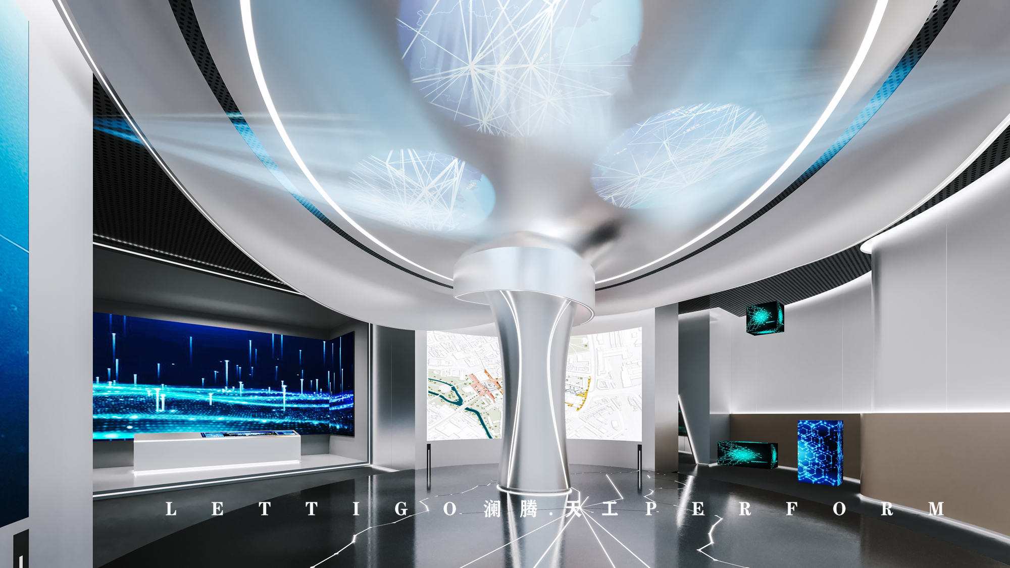 工装---现代科技感展厅-0