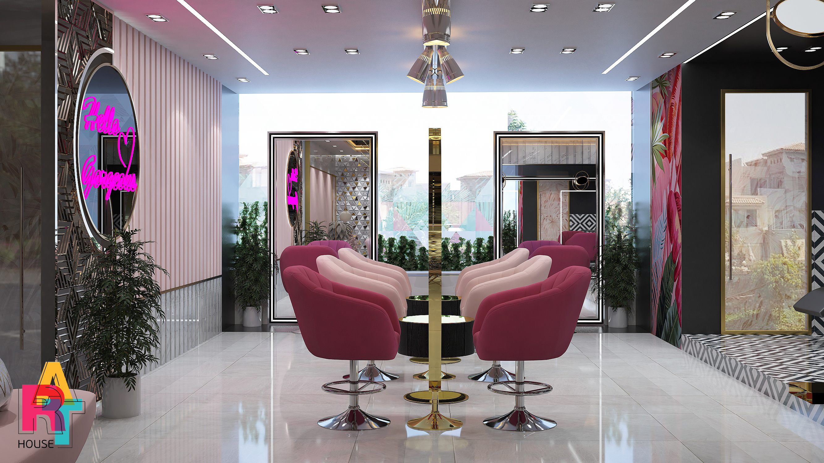 一个热带豪华美容沙龙-2