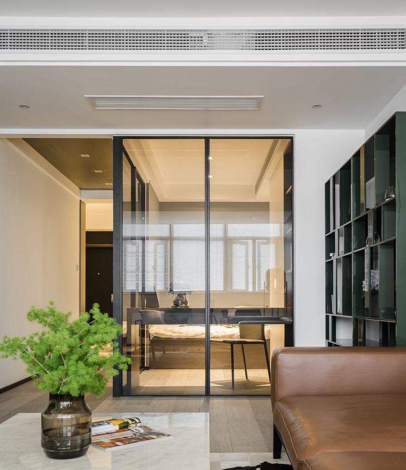 上海129㎡舒适台式风家居，三代同堂的简洁收纳设计-18