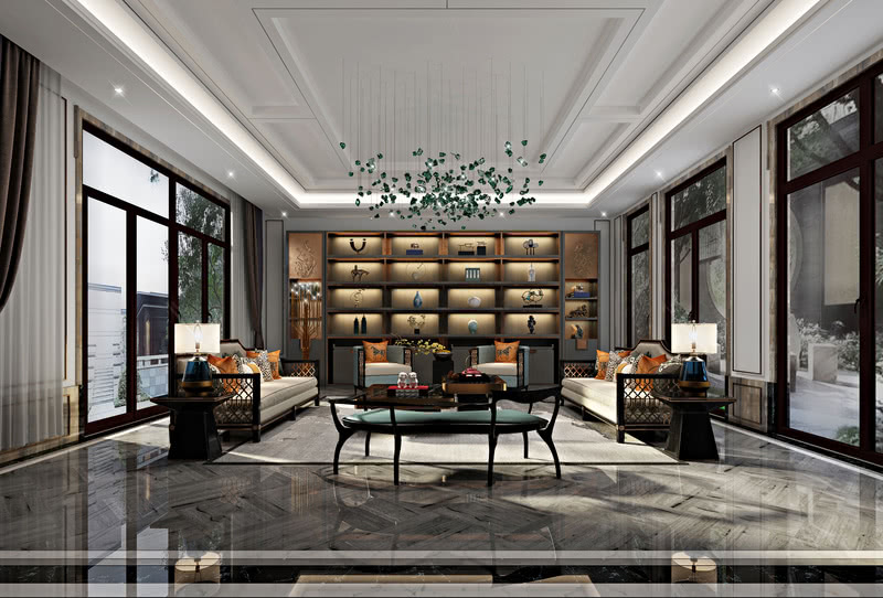 新中式风格 · 中粮瑞府的清雅含蓄之美-9