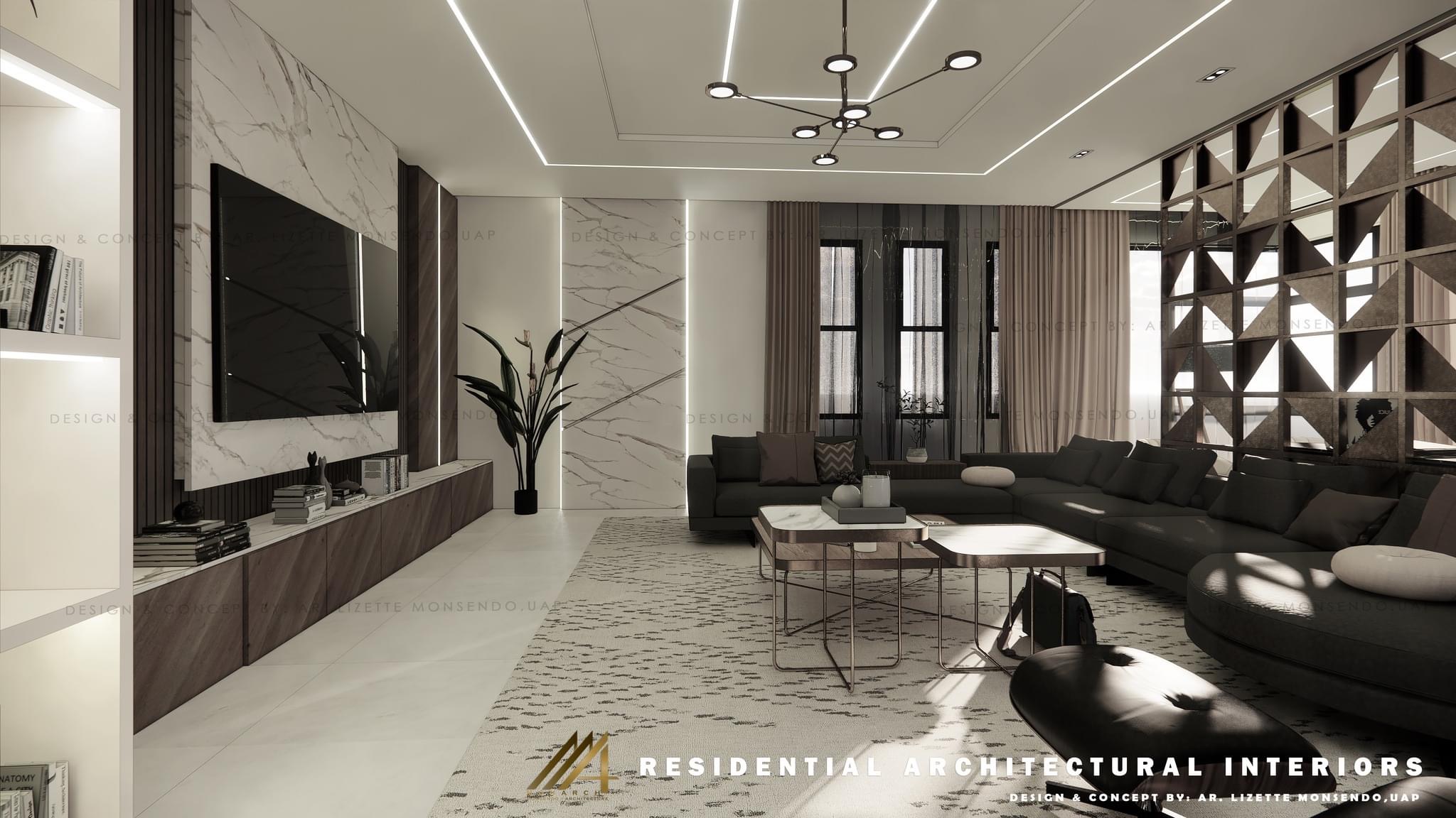 居住区域建筑内饰-4