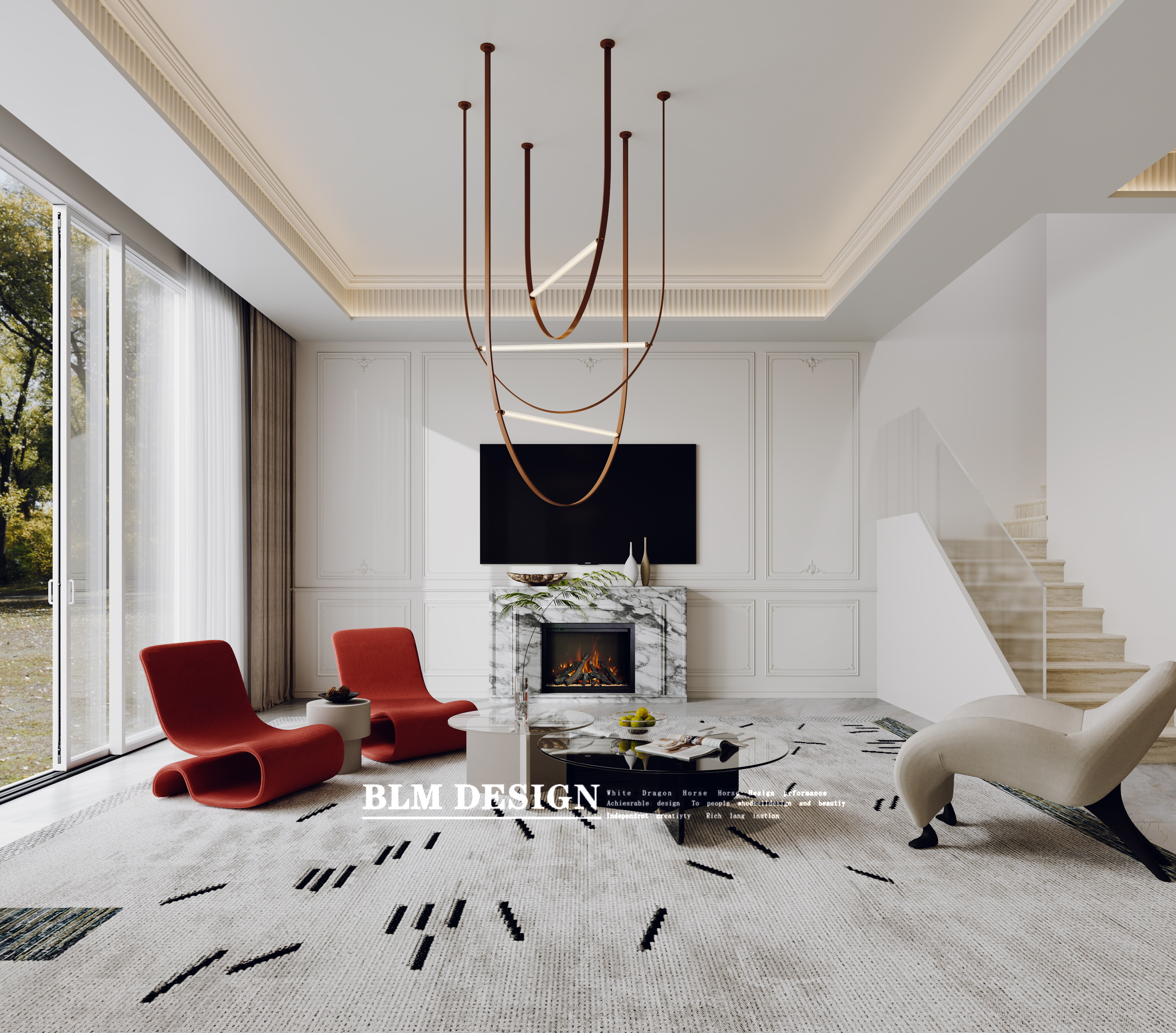 美式别墅—白龙马效果图-0