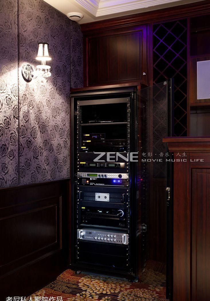 
灵性的华丽—地下室私人影院 -4