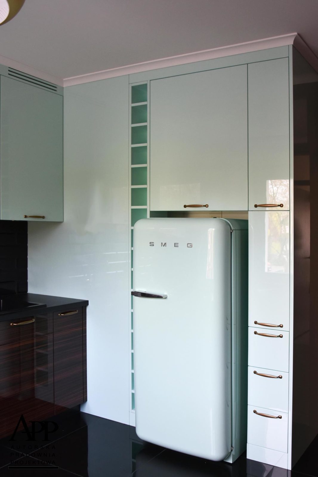 受新艺术风格启发的公寓室内布置丨波兰华沙丨Beata Linek设计工作室-15