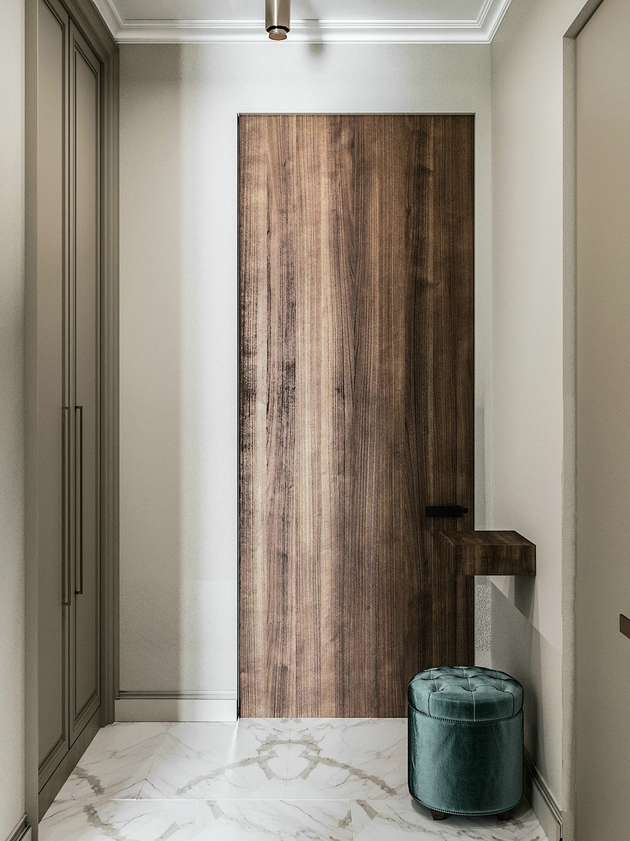 53㎡原木+蓝色 掀起席卷夏日的迷人风暴-3