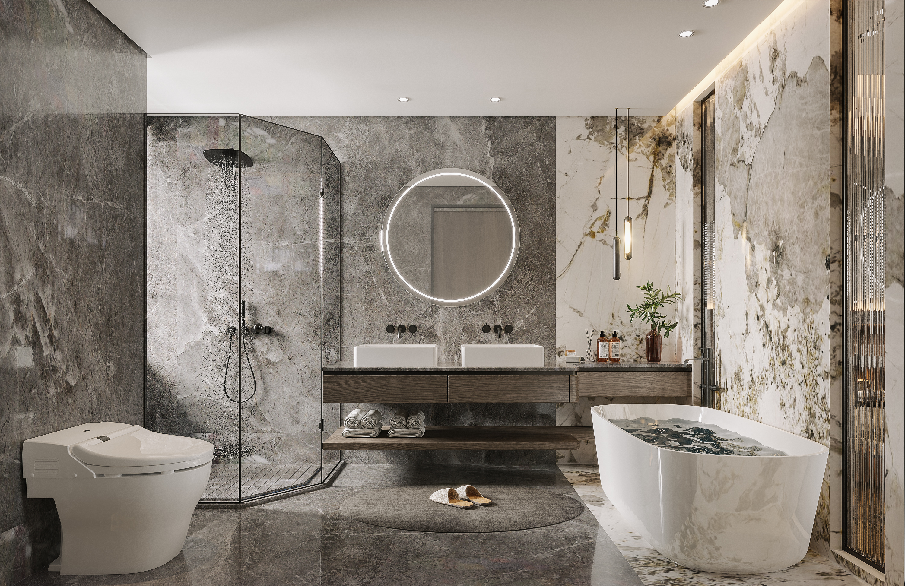 现代复试空间设计 | 3DMAX2020 与 PS2020 的完美结合-11