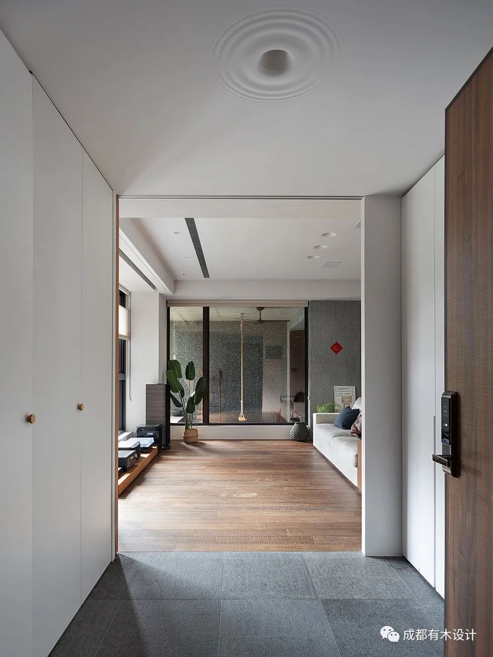 现代原木感混搭居所丨大墨-12