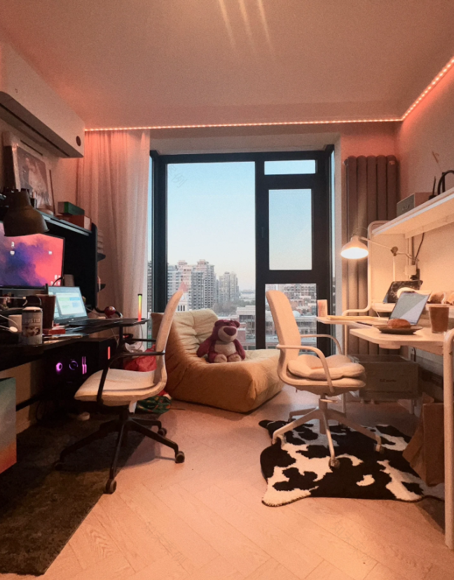 双人书房设计丨飞墨家-41