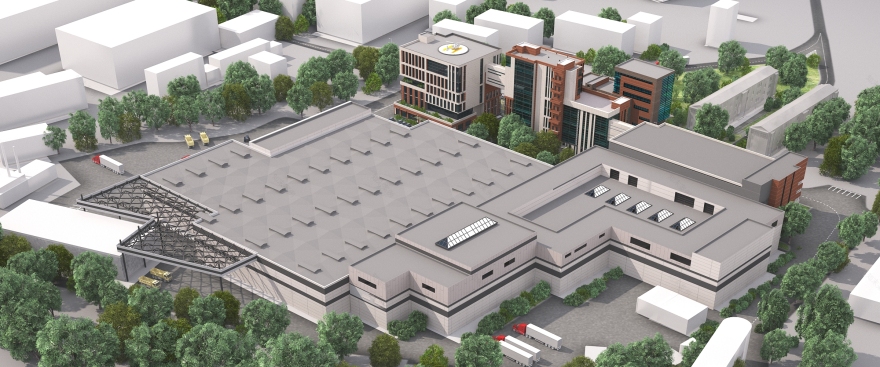 Архитектурный проект завода СоюзСнаб в Красногорске 53000м² — портфолио бюро ARXY-19