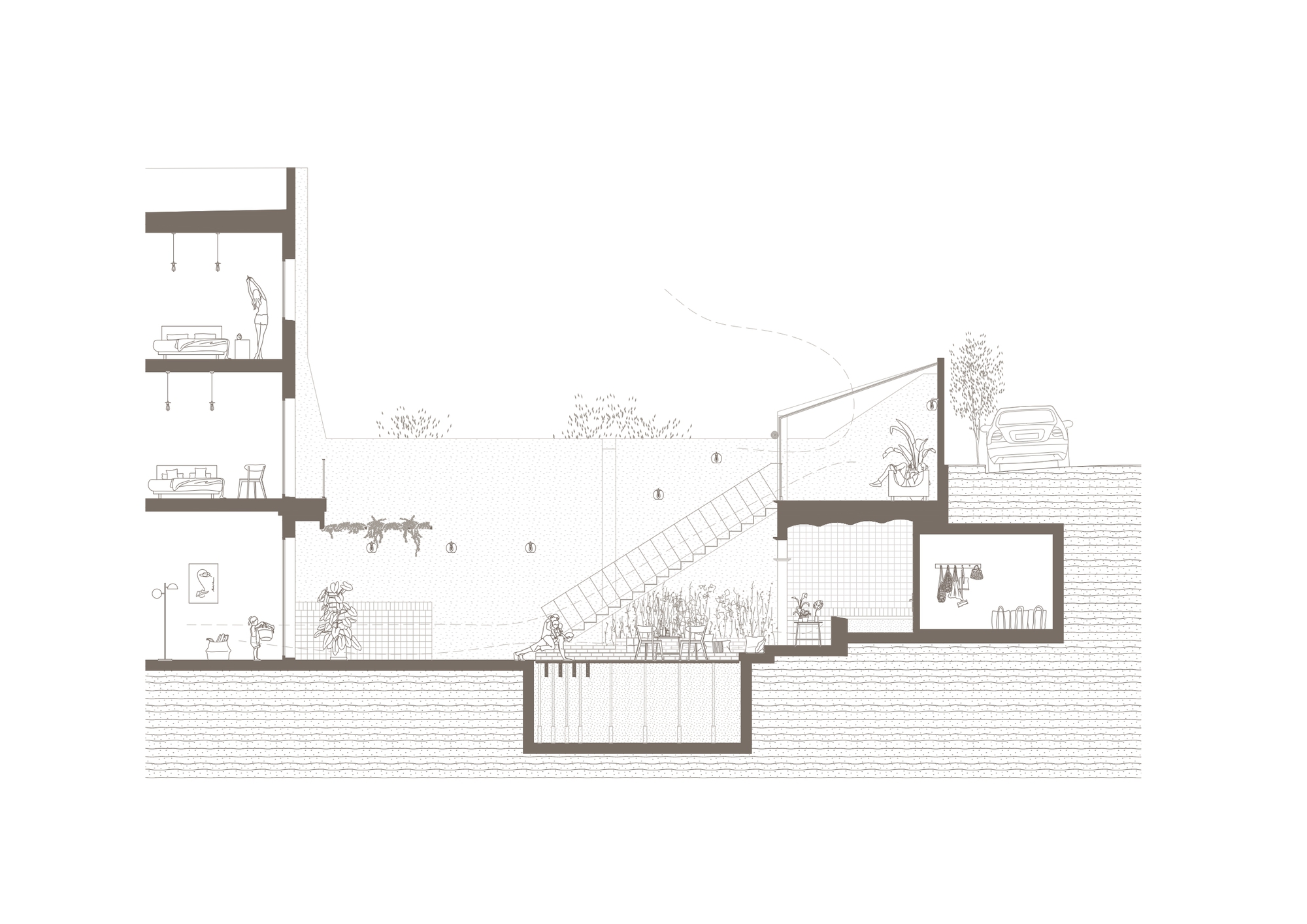 现代主义庭院翻新丨SpainBarcelona-34