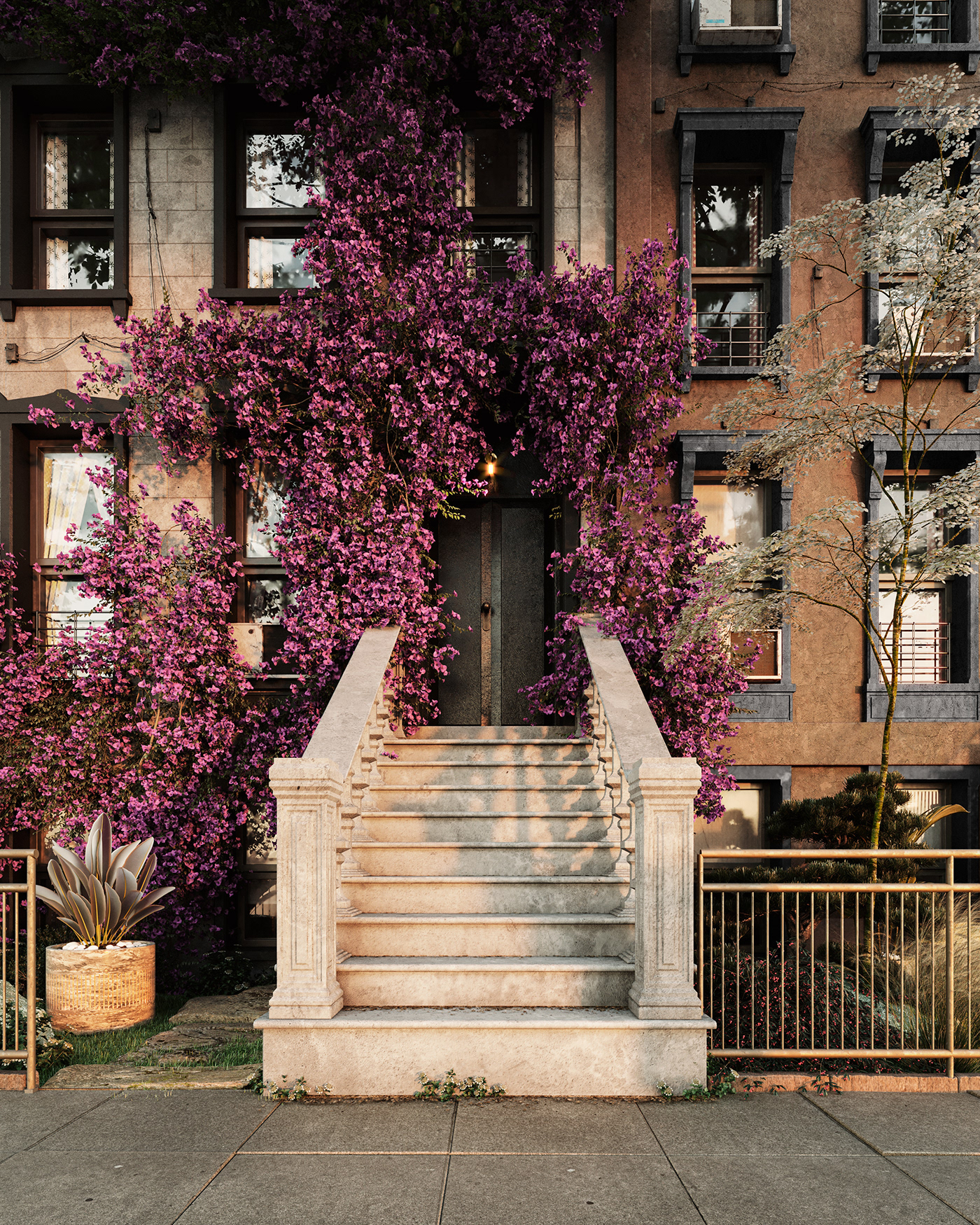 春意纽约 · Anastasiya Gushchina 的公寓设计丨美国纽约丨Arq. Oscar Pastor-8