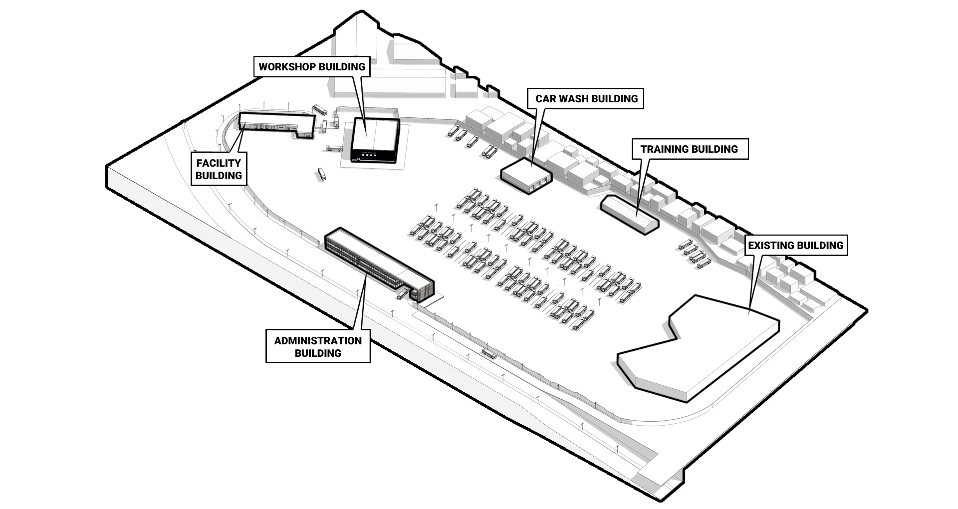 阿塞拜疆巴库公车站 2 号建筑设计-11