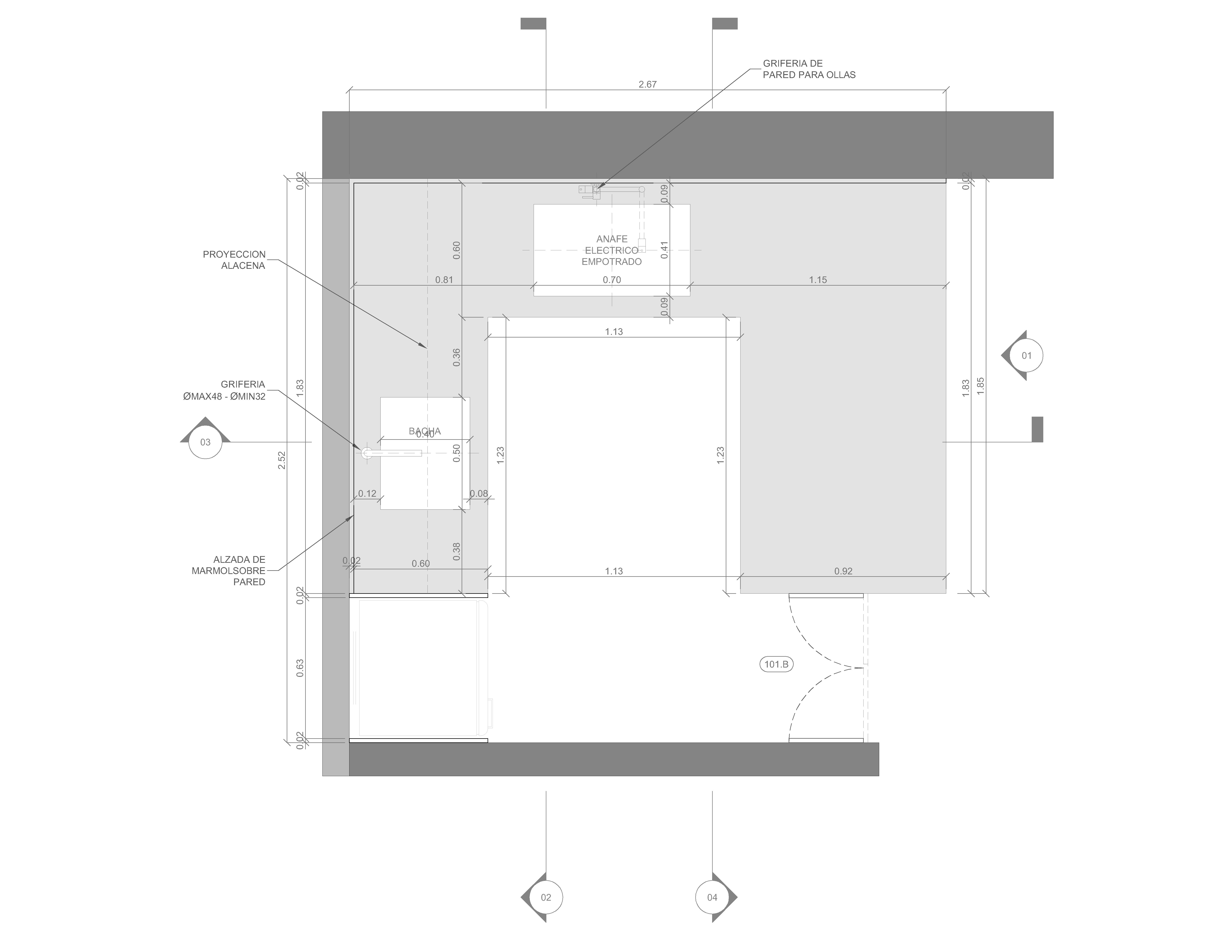 Bathrooms & Kitchen Design | Family Home | Argentina-8