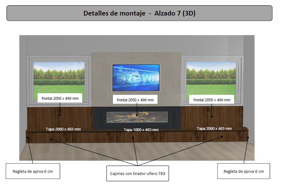 Cocina y salón integrados (50 m2) en Chalet de Aravaca-51