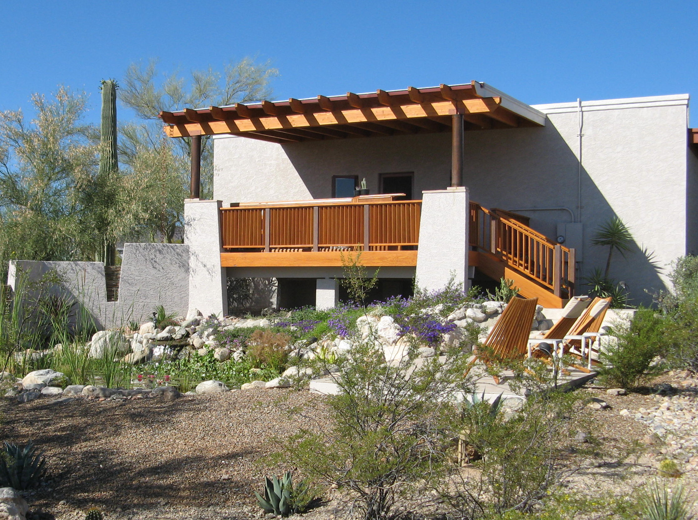 2009 年图森翻新项目 | 融入自然美景的现代住宅-4