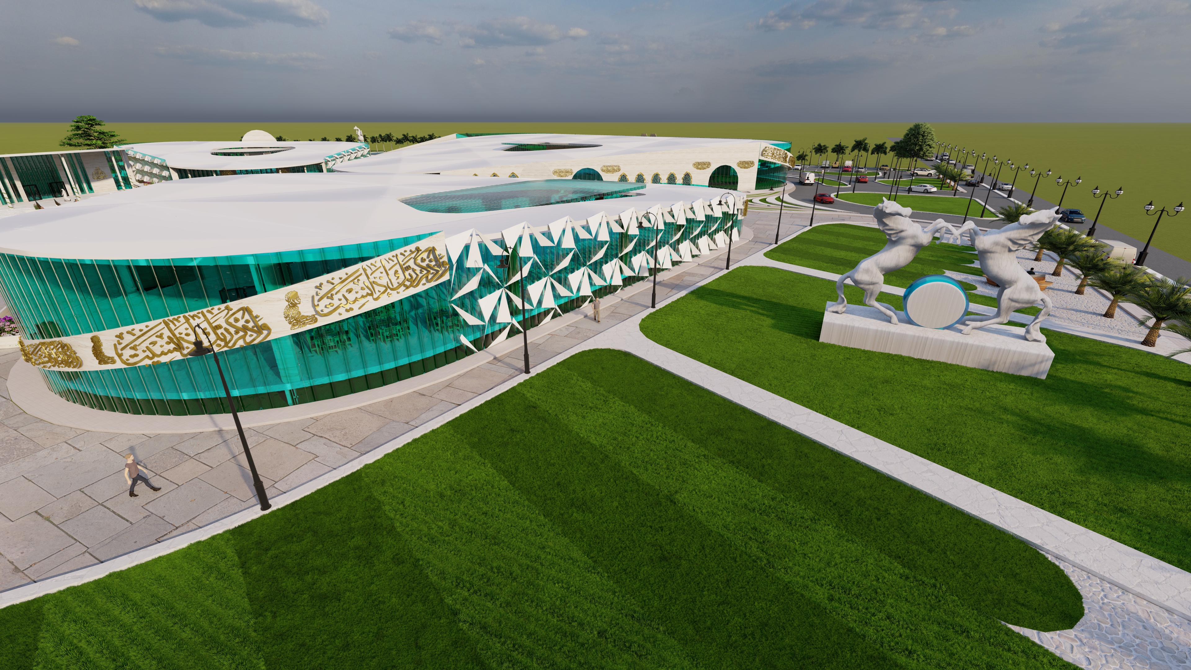 GRADUATION PROJECT ( ISLAMIC MUSEUM IN NEW RASHID )-6