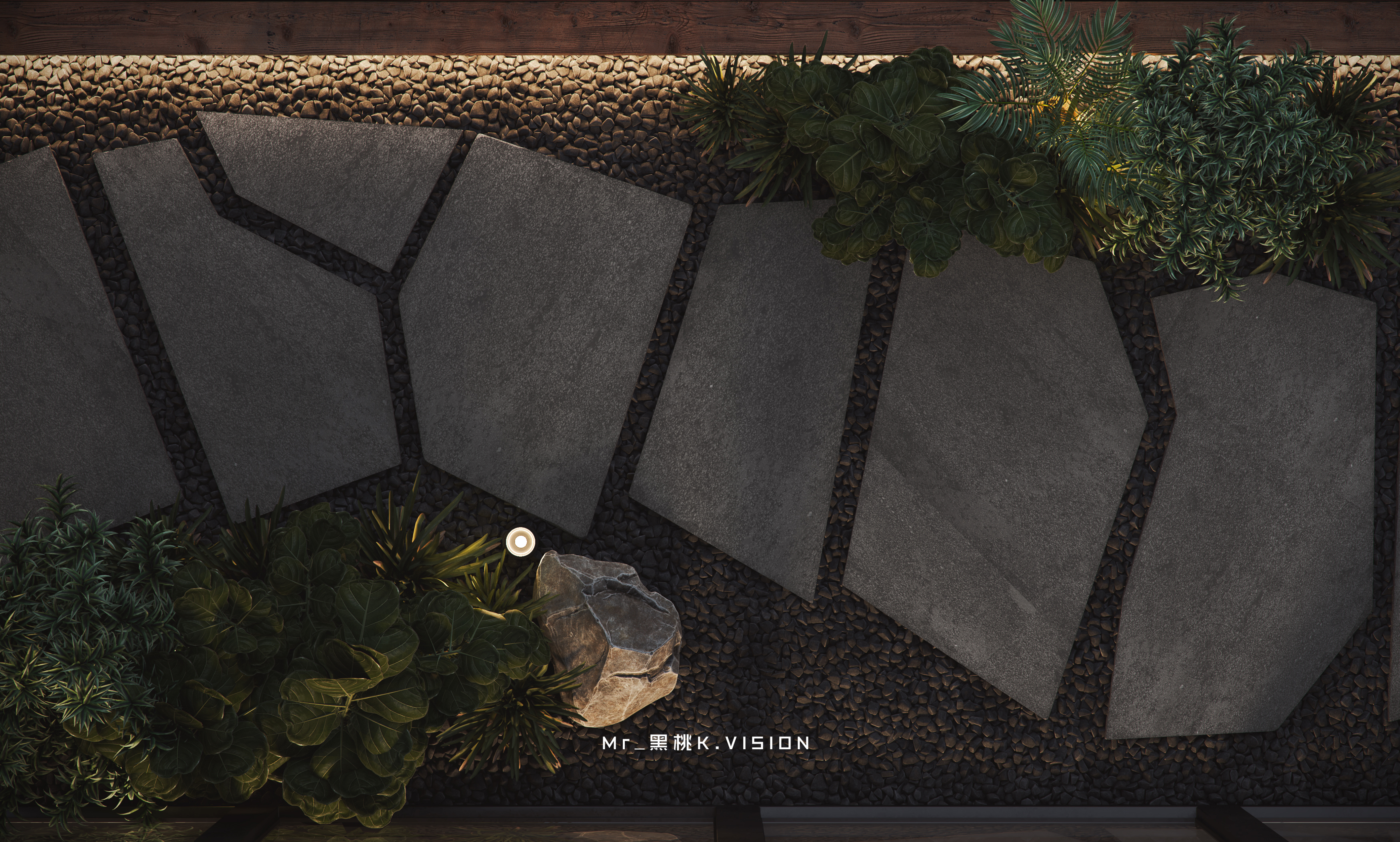 室外园林建筑表现-15