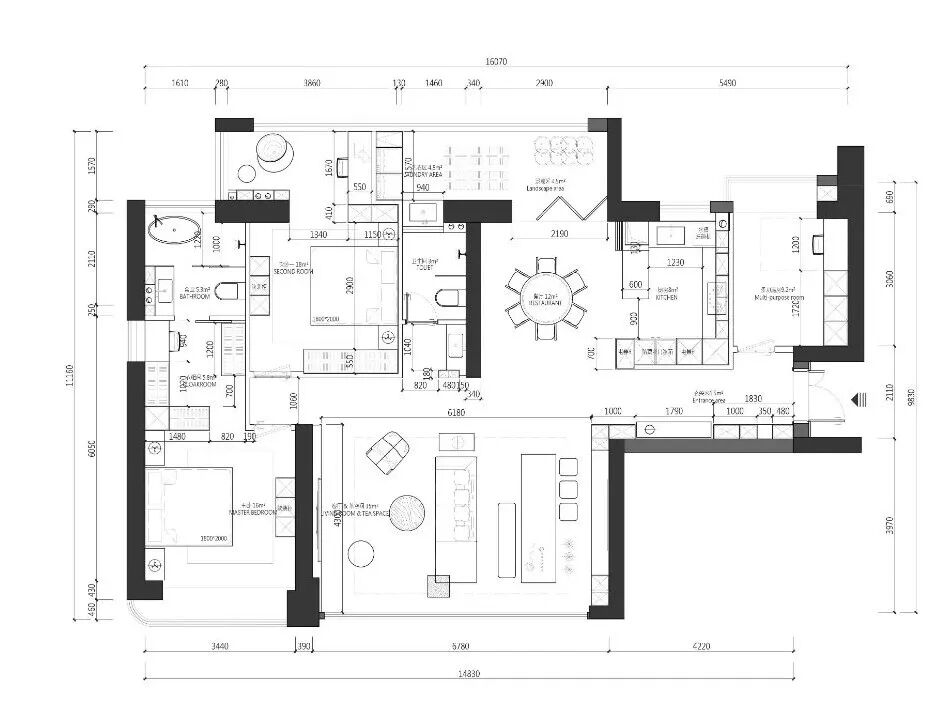 轩宇设计I雅宋逸境—雅颂湾168m²-70